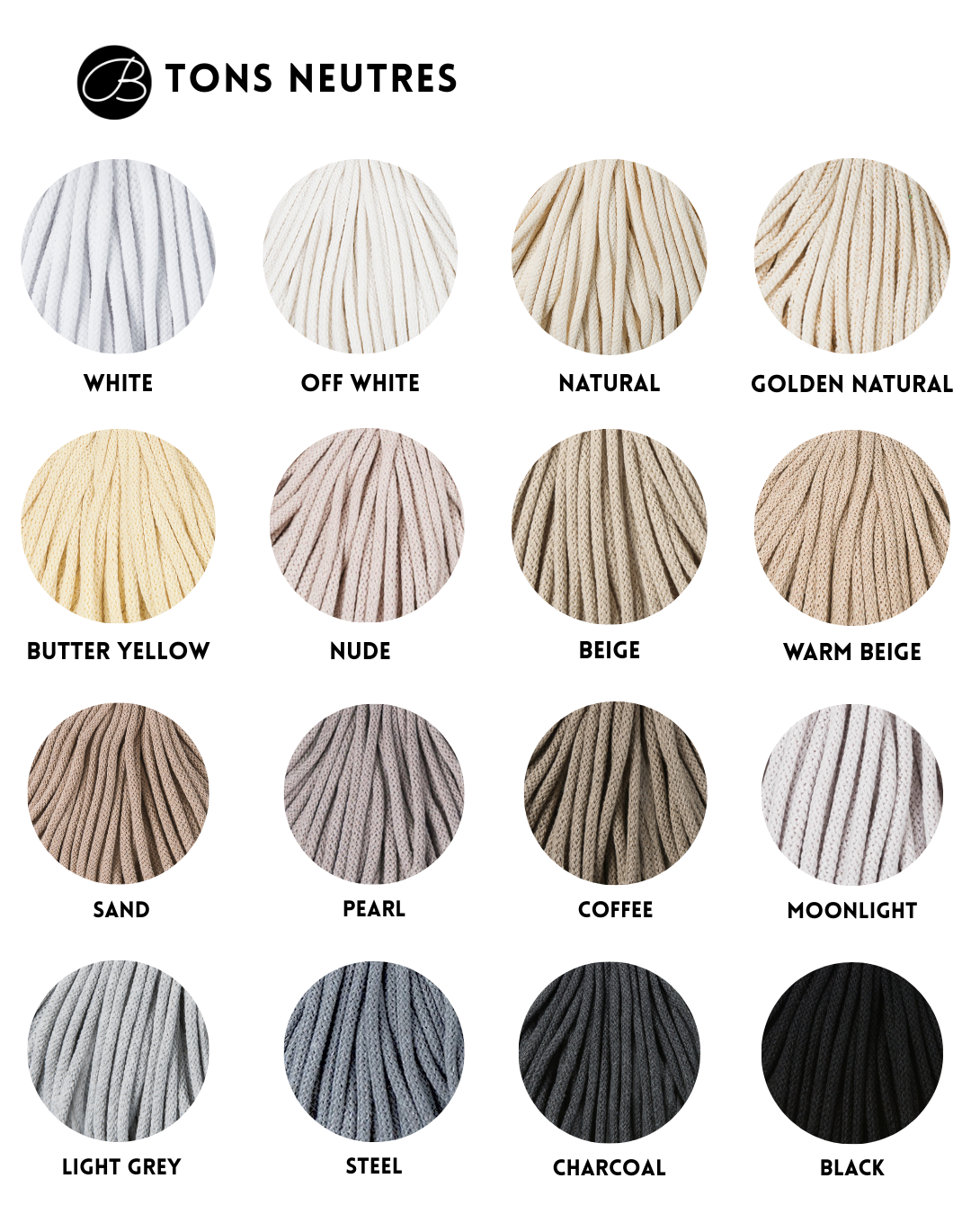 Corde Macramé | 1.5mm Brossé