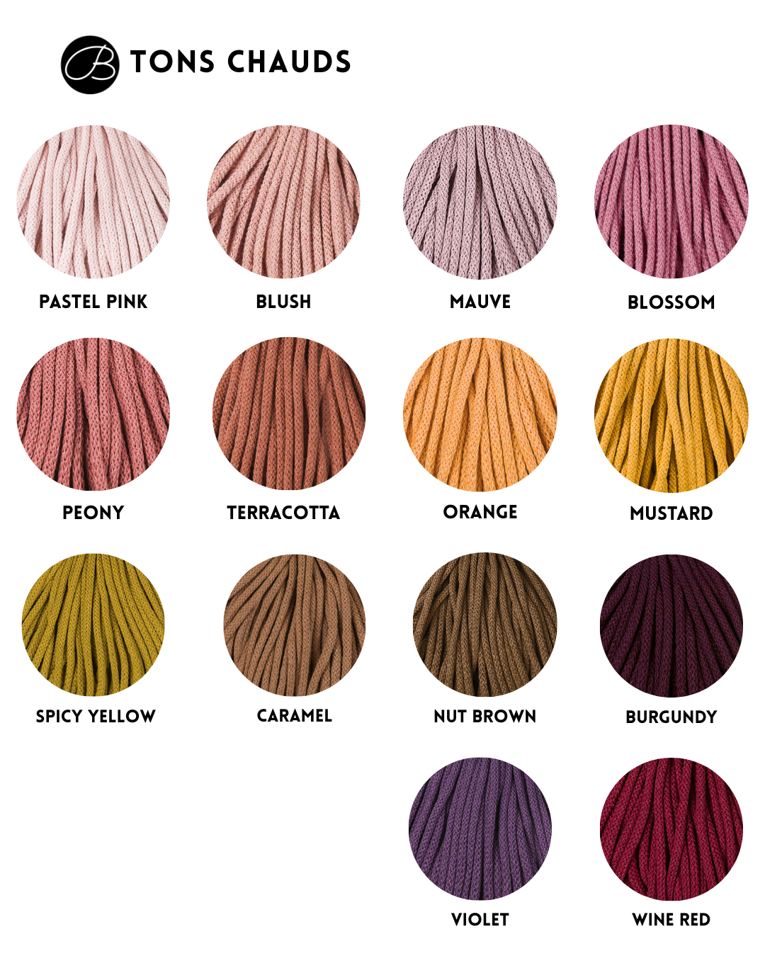 Corde Macramé | 3mm Brossé