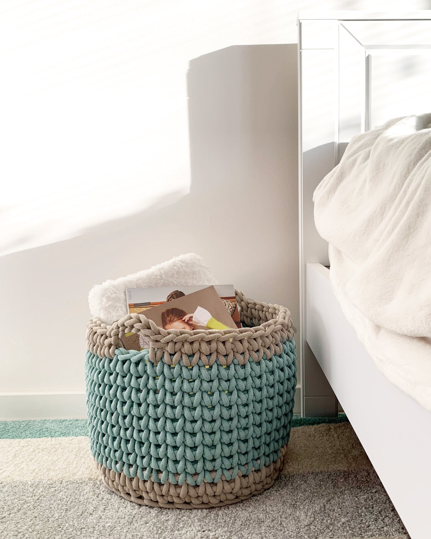 Patron gratuit | Gros panier — Crochet