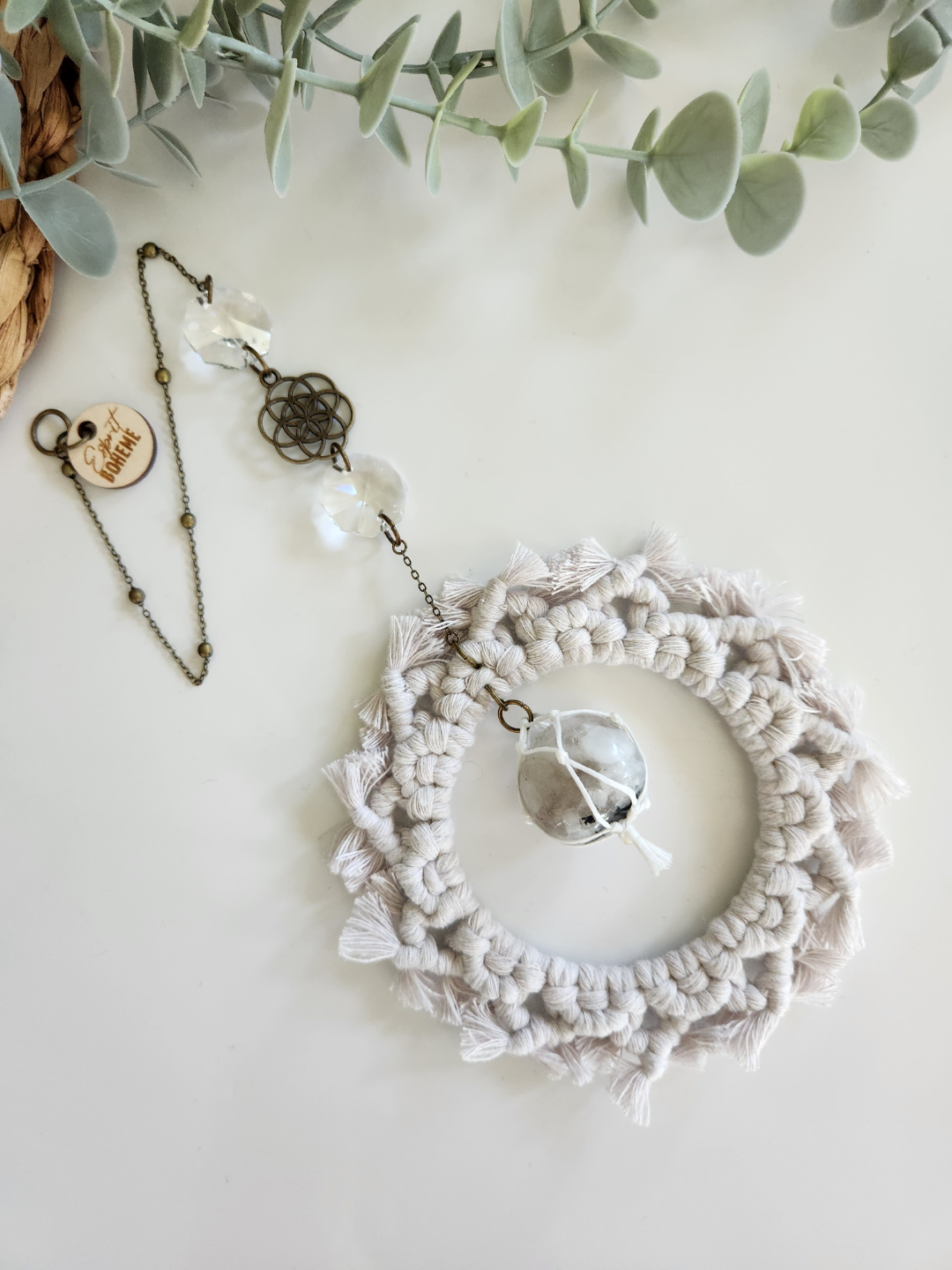 Capteur de lumière & pierre | Édition Aura Light