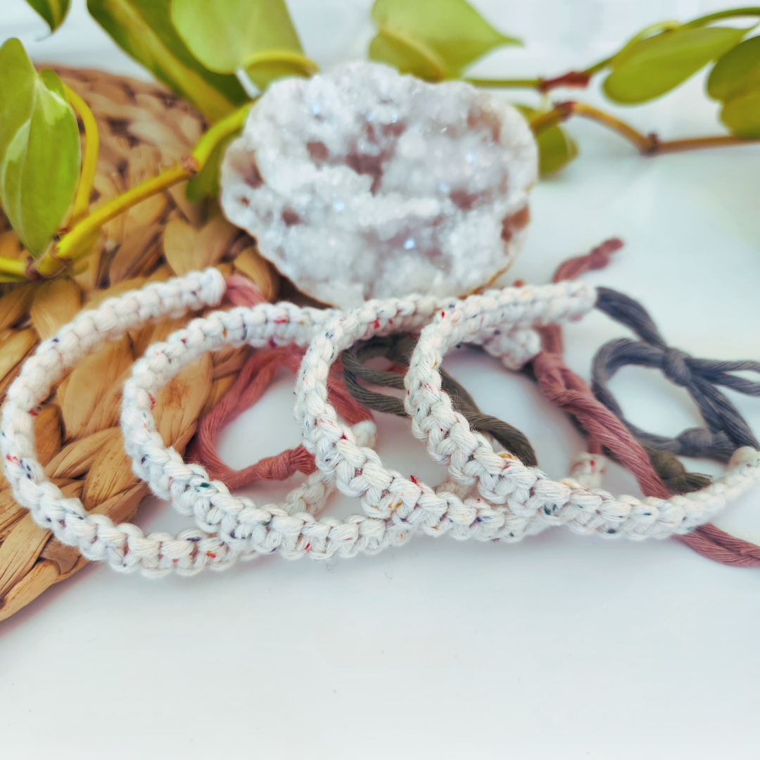 Bracelet Ajustable | Plat - 10 mm (Rainbow)