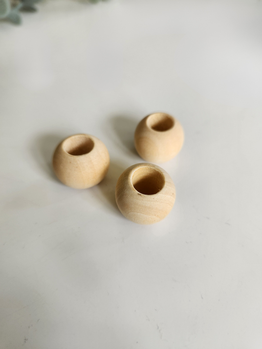 Billes de bois 15mm | Trou 6mm