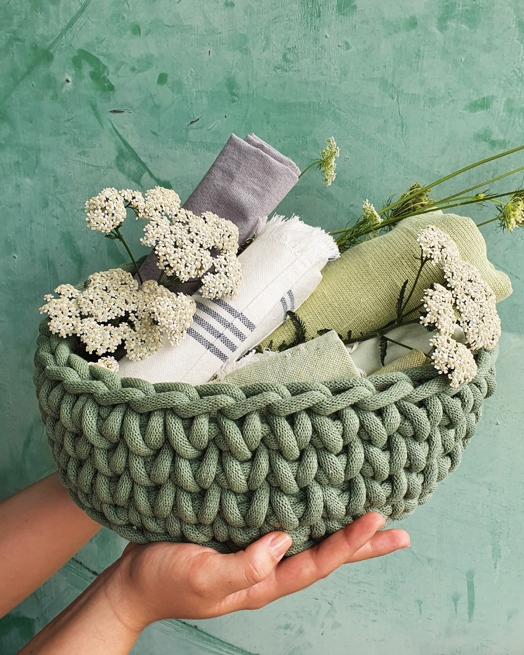 Patron gratuit | Panier Jumbo — Crochet