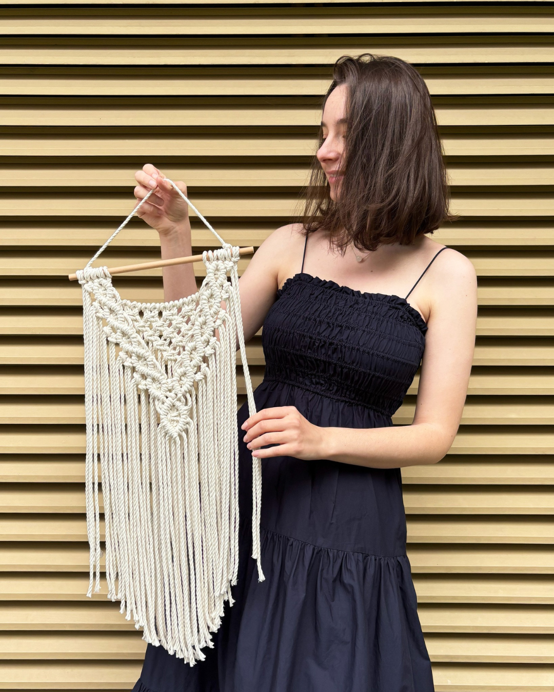 Patron gratuit | Suspension murale — Macramé