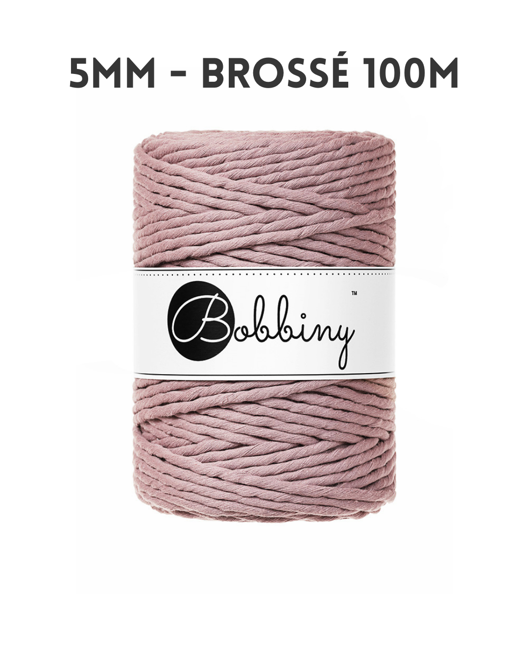 Corde Macramé | 5mm Brossé
