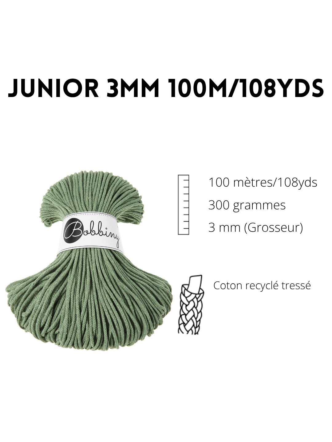 Corde | 3mm Tressé