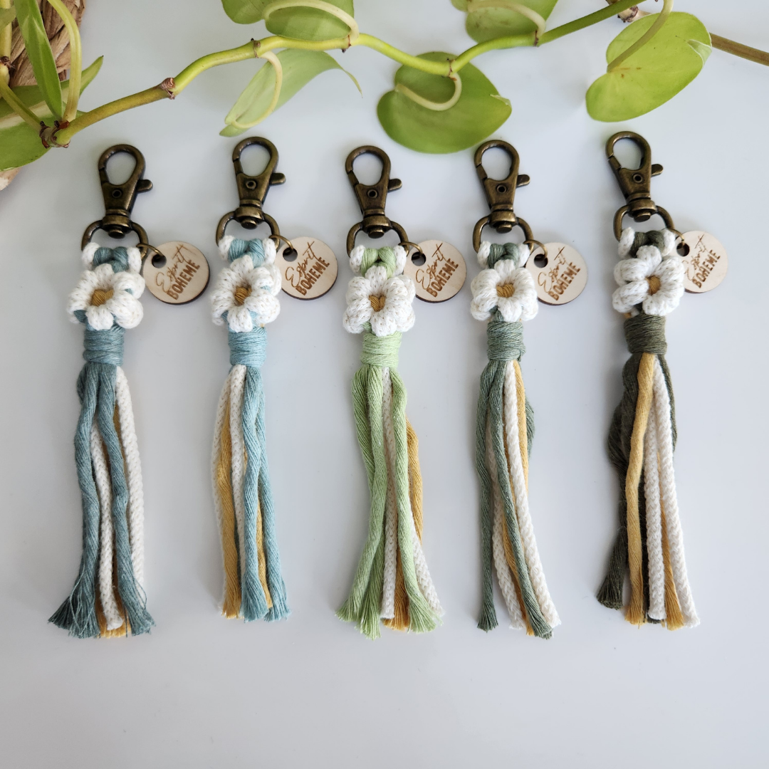 Porte-clés | Fleur Camomille