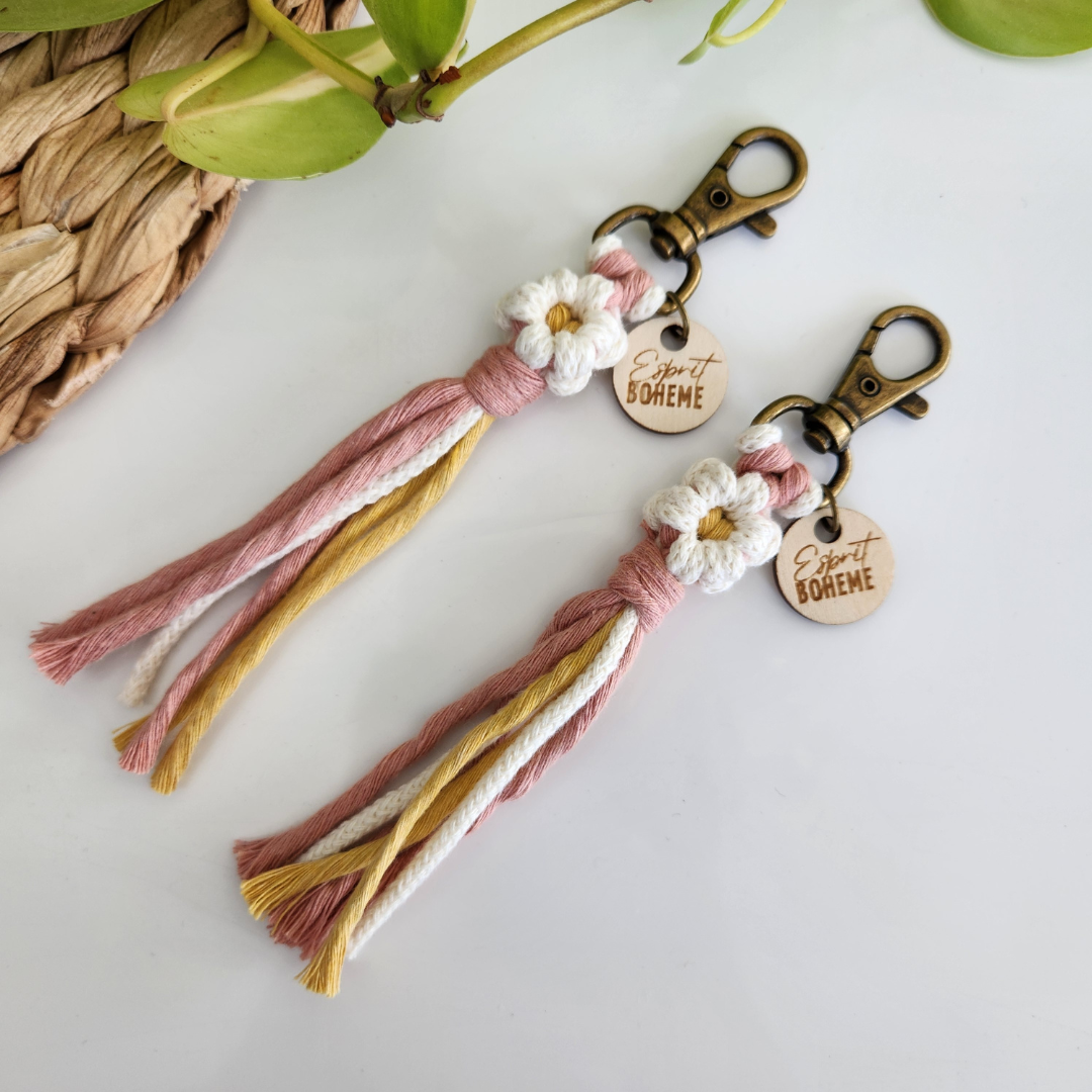 Porte-clés | Fleur Camomille