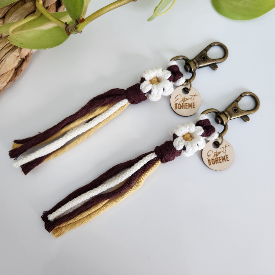 Porte-clés | Fleur Camomille