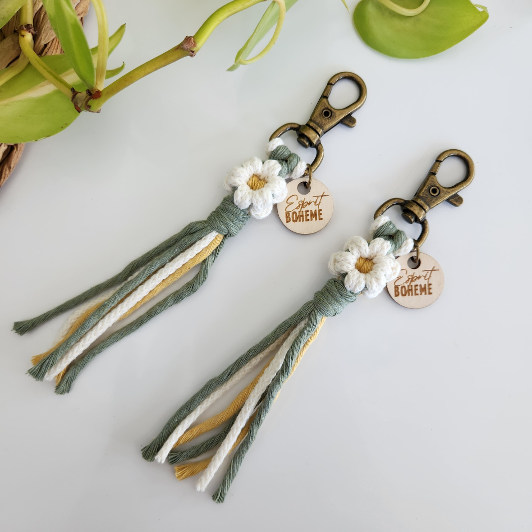 Porte-clés | Fleur Camomille