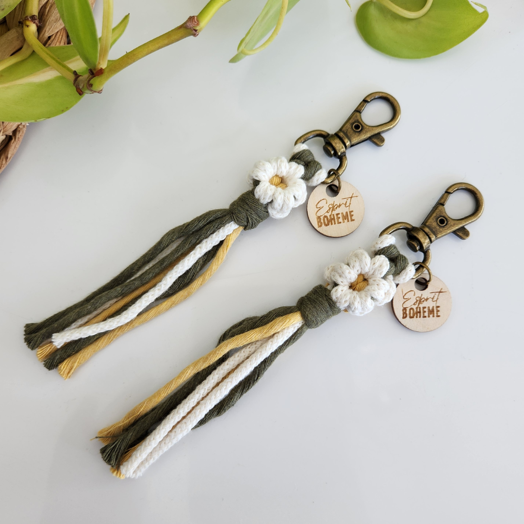 Porte-clés | Fleur Camomille