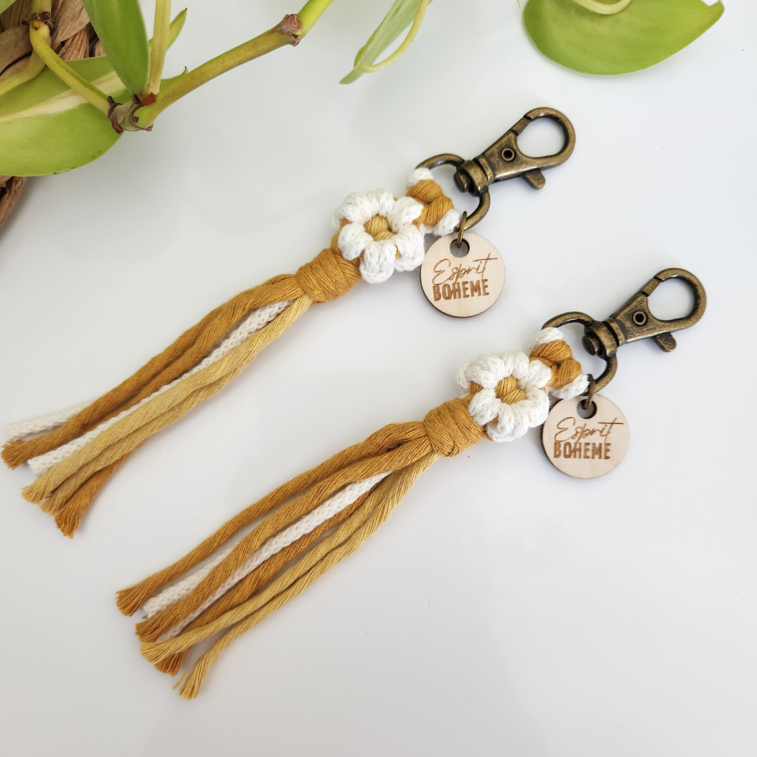 Porte-clés | Fleur Camomille