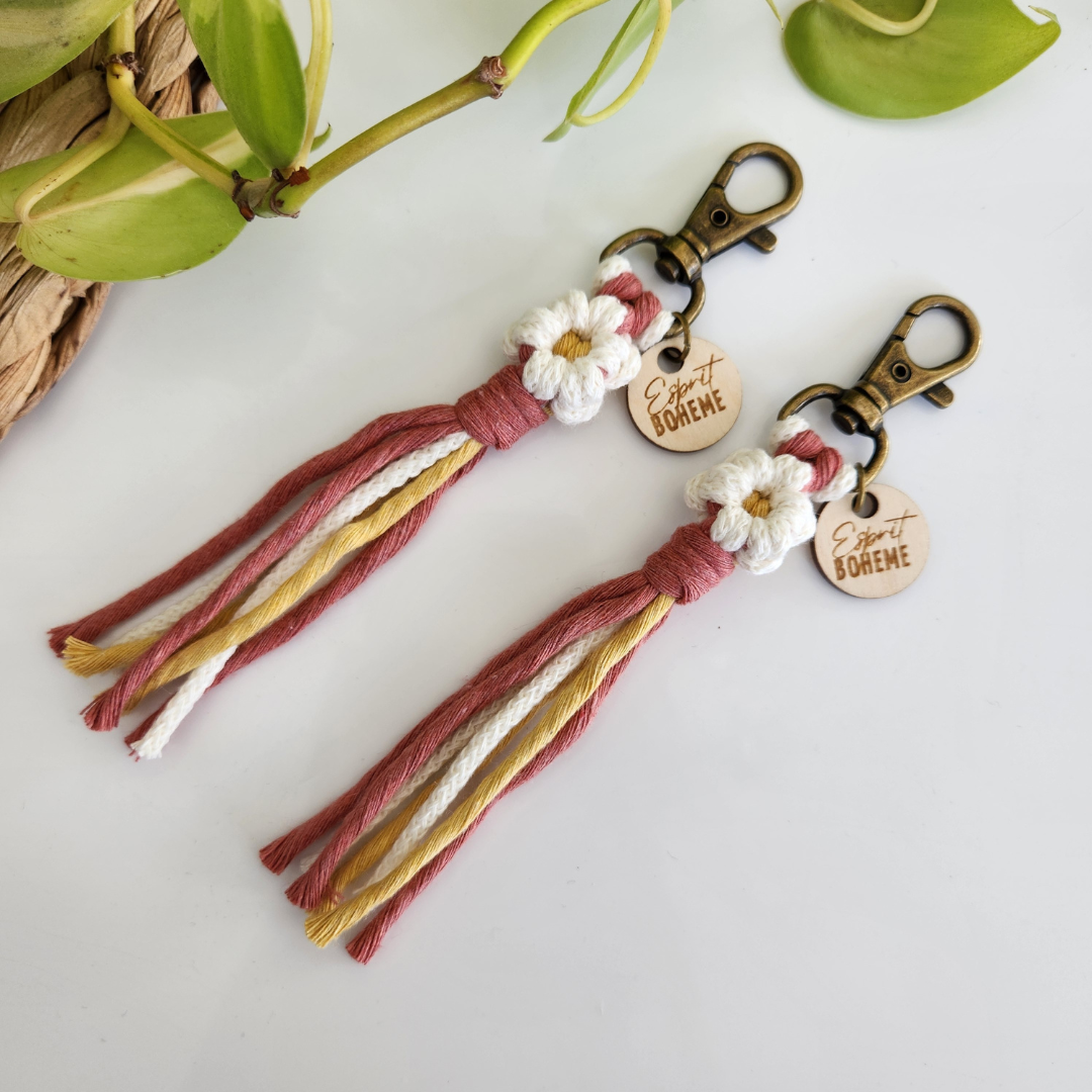 Porte-clés | Fleur Camomille