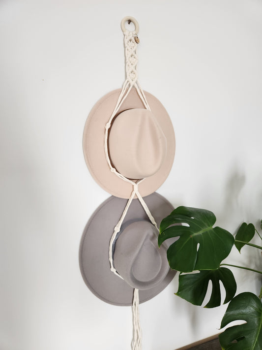 Support à chapeau | Double