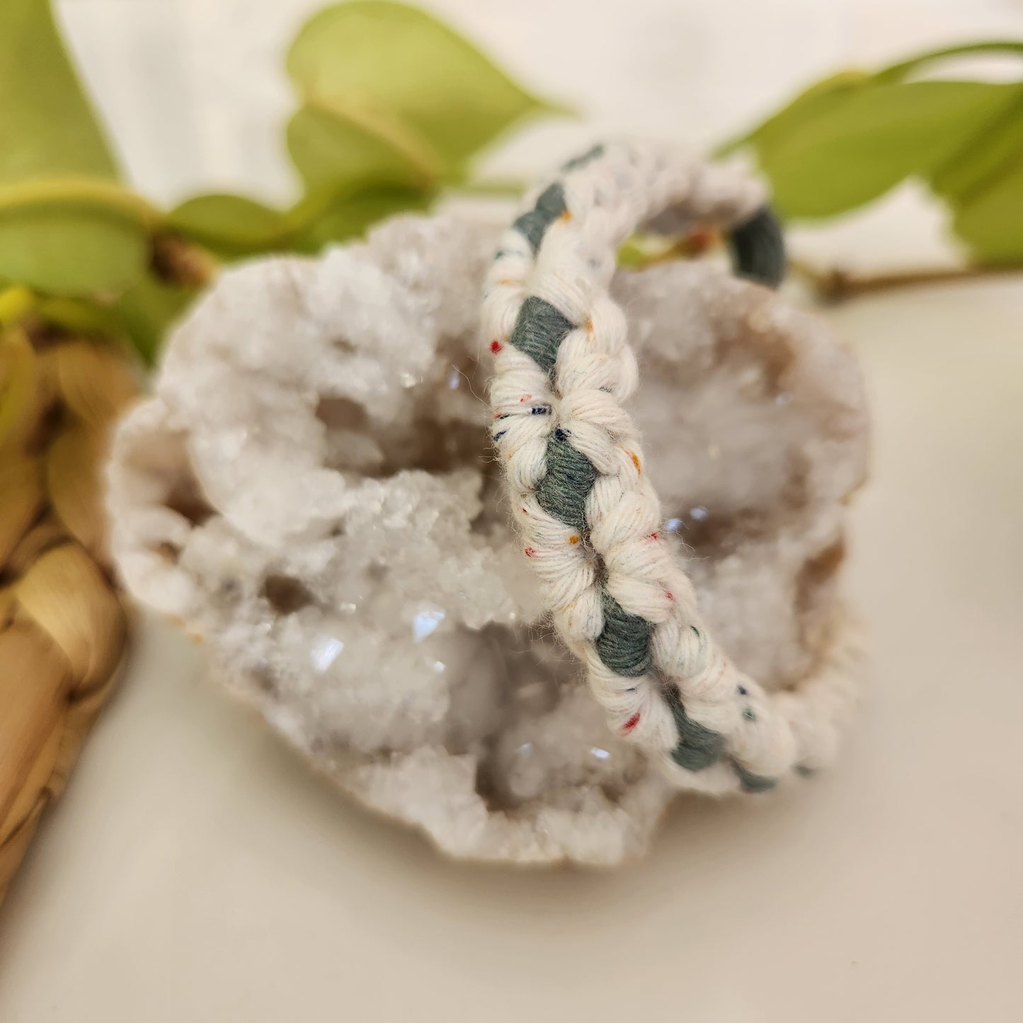 Bracelet Ajustable | Ellipse - 10 mm (Rainbow)