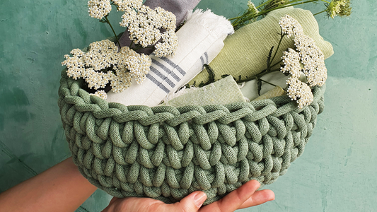 Panier Jumbo — Crochet