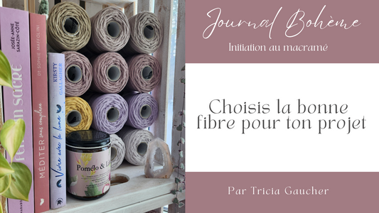 Tout savoir sur les cordes de macramé