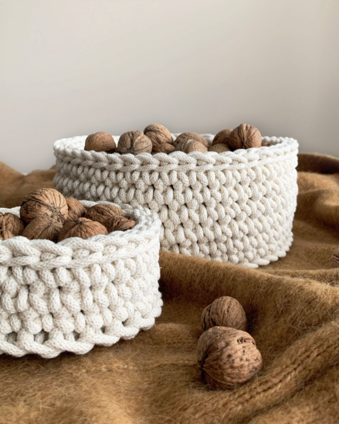 Patron gratuit | Duo de paniers — Crochet