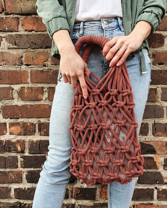Patron gratuit | Sac Margaret — Macramé