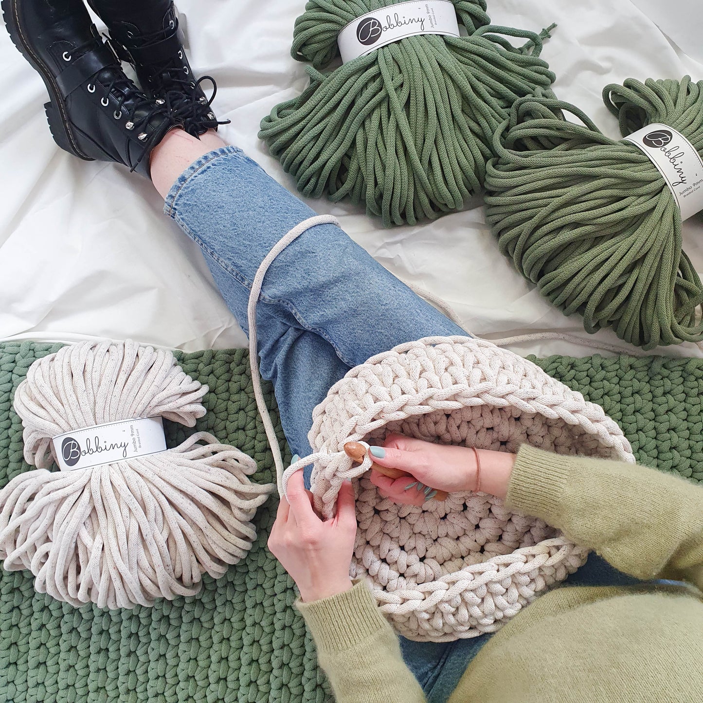 Corde Tressée | Jumbo 9mm (100m) - Disponible en commande spéciale