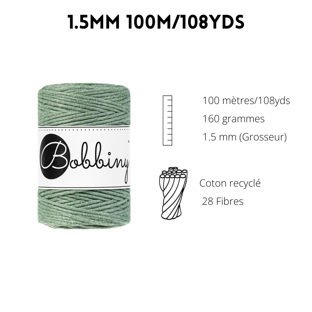 Corde Macramé | 1.5mm Brossé