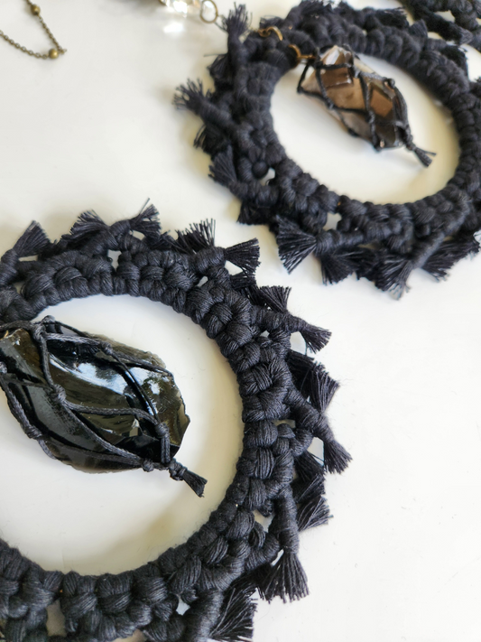 Capteur de lumière & pierre | Édition Aura Dark