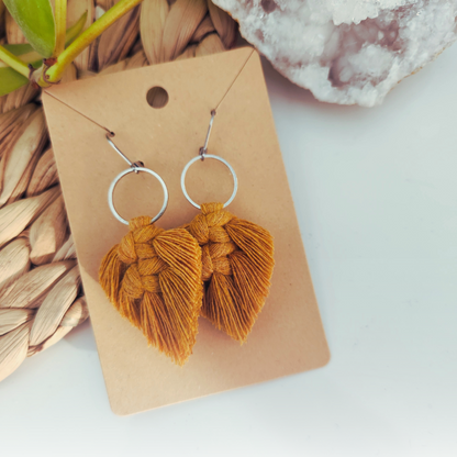Boucles d'oreille | Plume