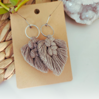 Boucles d'oreille | Plume