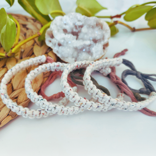 Bracelet Ajustable | Plat - 10 mm (Rainbow)