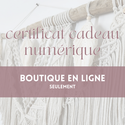 Carte-cadeau Esprit Bohème