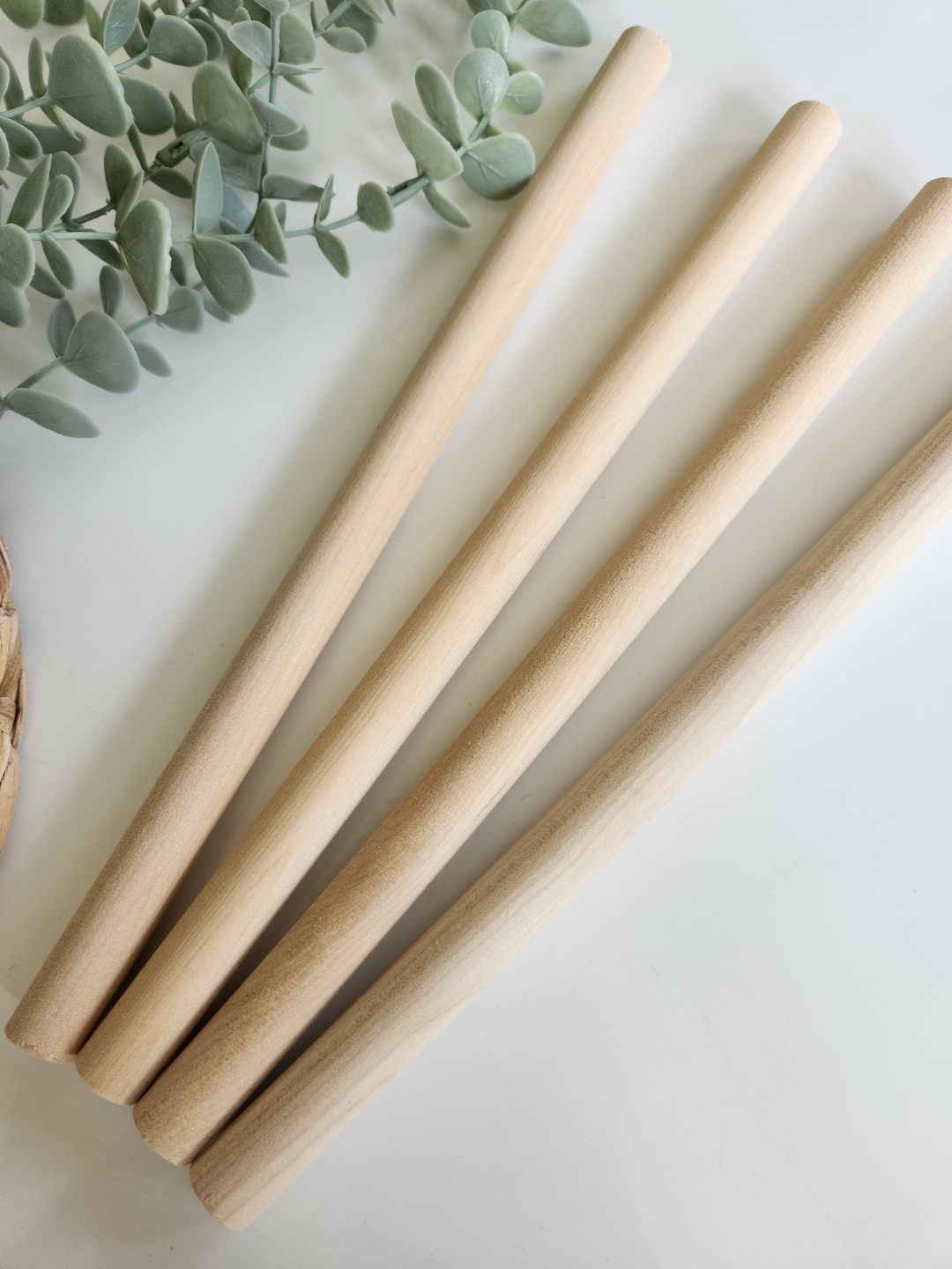 Cheville de bois | 12po x Ø 5/8po