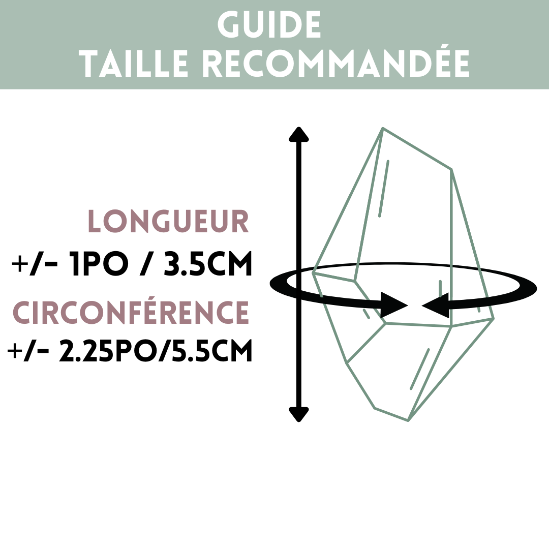 Collier porte-pierre | Taille Petit