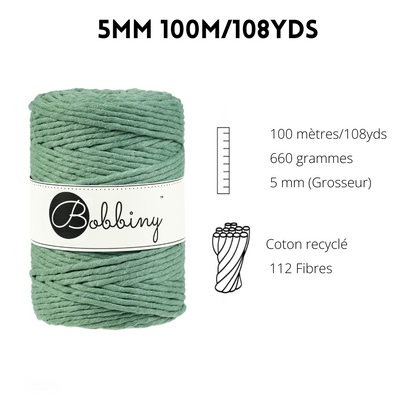 Corde Macramé | 5mm Brossé