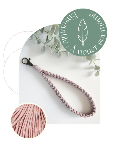 Patron PDF | Ensemble : Lanière à nœuds plats