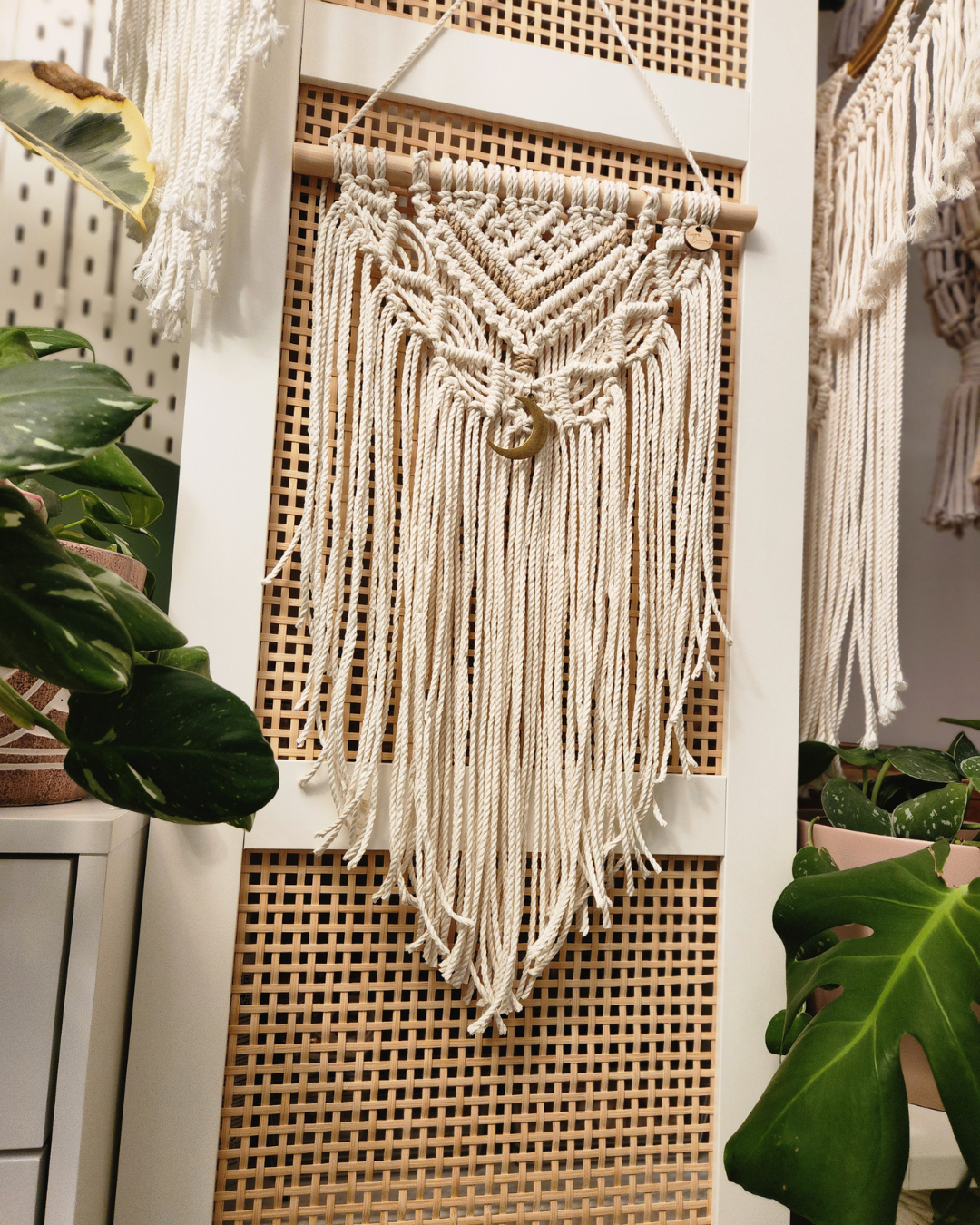 Murale en macramé | Lunaé - Séléné
