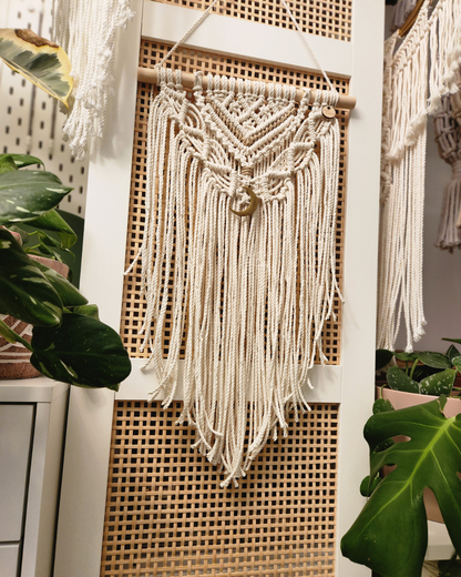 Murale en macramé | Lunaé - Séléné