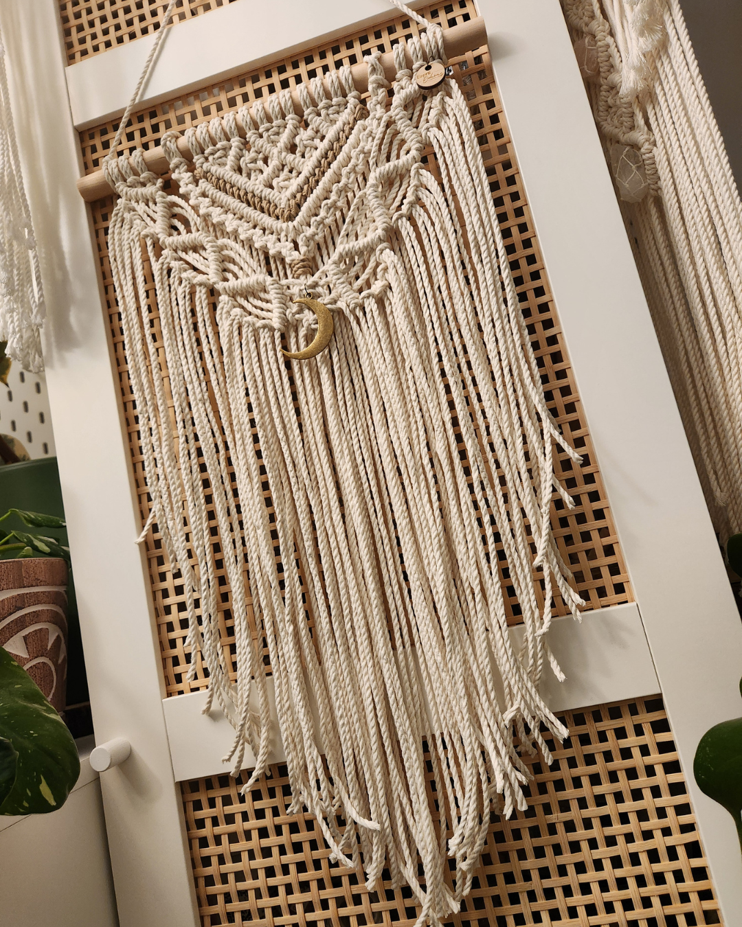 Murale en macramé | Lunaé - Séléné