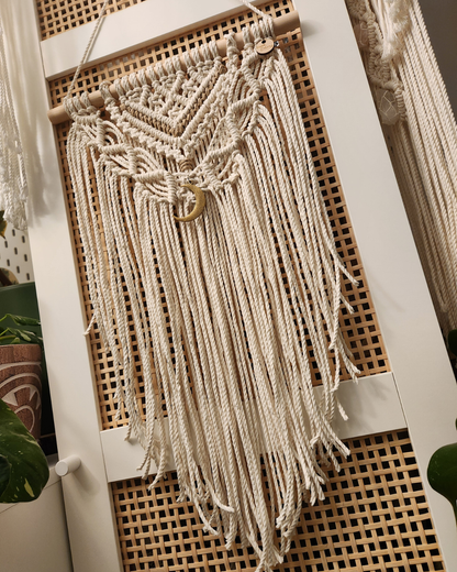 Murale en macramé | Lunaé - Séléné