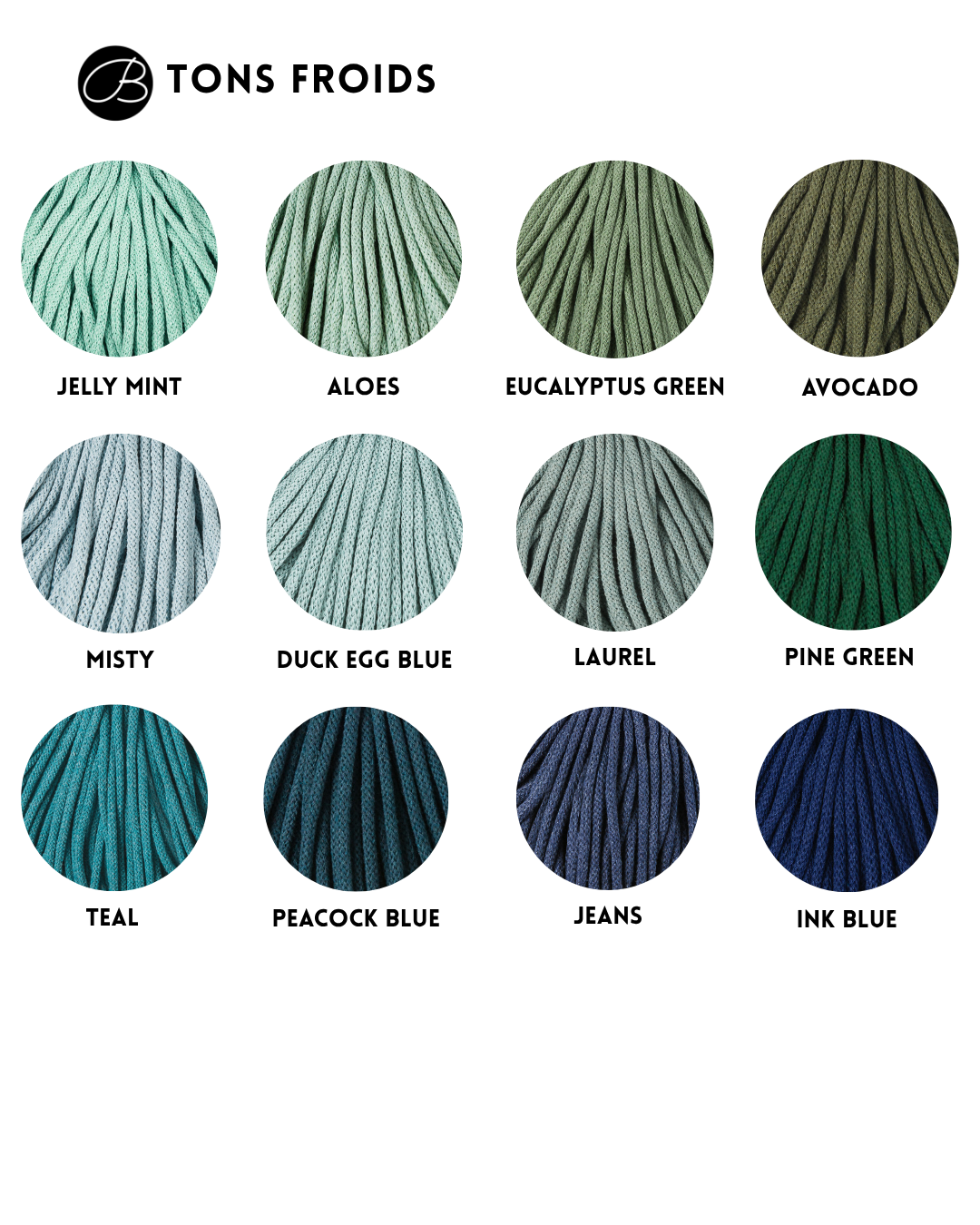 Corde Macramé | 5mm Brossé (100m)