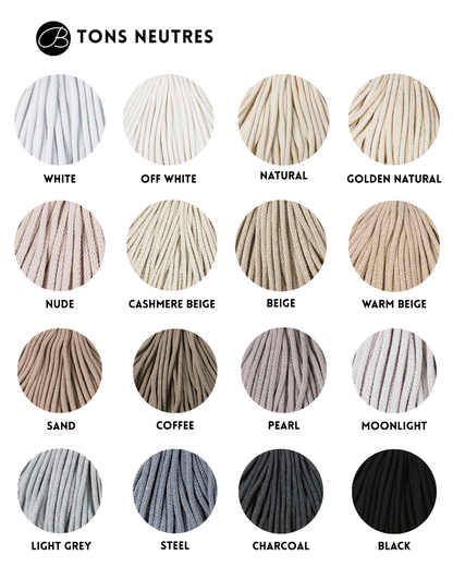 Corde Macramé | 5mm Brossé (100m)