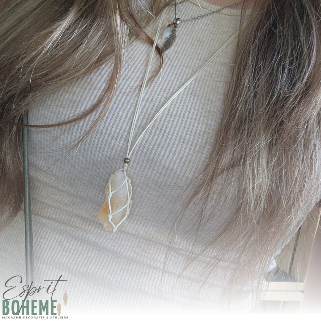 Collier porte-pierre | Taille Moyen