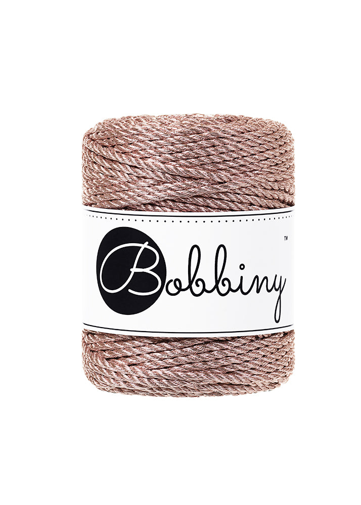 Corde Torsadée | 3mm • Métallique (50m) - Arrivage en cours