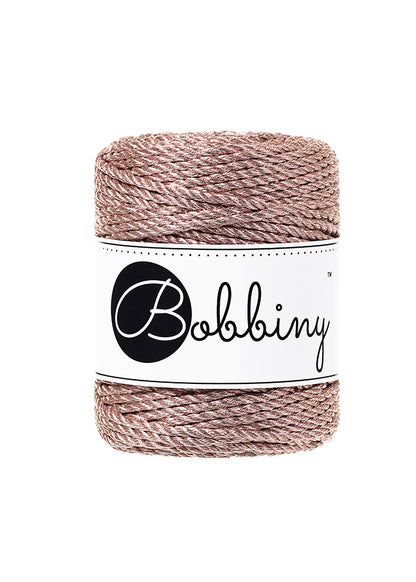Corde Torsadée | 3mm • Métallique (50m) - Arrivage en cours