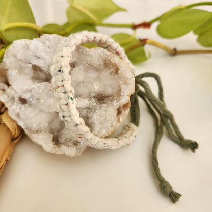 Bracelet Ajustable | Plat - 10 mm (Rainbow)